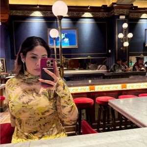 Butterfly wing Long Sleeve Midi Dress